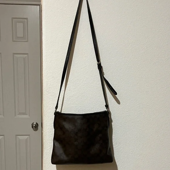 Coach Dark Brown Crossbody Bag - Picture 4 of 7